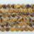 Faceted Coin Tiger Eye 12mm 16"