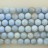 Round Bead Dyed Agate Blue 14mm 16"