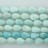 Faceted Flat Teardrop Center Drilled Amazonite 15x20mm 16"