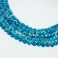 Faceted Round Bead Blue Fire Agate 10mm 16''