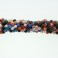 Faceted Round Bead Fire Agate 8mm 16''