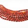 Drum Red Agate 16x18mm 16"