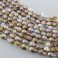 Freshwater Pearl Baroque Natural Multicolor 15x25mm 16"