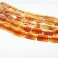 Faceted Flat Rectangle Red Agate 30x40mm 16"