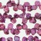 Freshwater Pearl Keshi Top Drilled Purple 12-13mm 16"