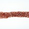 Faceted Round Bead Red Fire Agate 4mm 16"