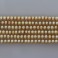 Freshwater Pearl Button Gold 6.5-7mm 16"