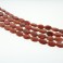 Flat Oval Red Agate 18x25mm 16"