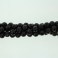 Faceted Round Bead Jet 8mm 16"