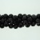 Faceted Round Bead Jet 10mm 16"