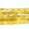 Faceted Nugget Yellow Agate 8x15mm 16"