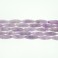Faceted Rice Cape Amethyst 10x30mm 16"