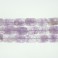 Faceted Flat Rectangle Cape Amethyst 22x31mm 16"