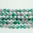 Faceted Round Bead Candy Jade 10mm 16"