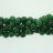 Faceted Round Bead Dyed Jade Emerald 10mm 16"