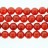 Round Bead Red Agate 12mm 16"