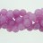 Faceted Round Bead Dyed Jade Lavender 14mm 16"