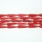 Faceted Teardrop Dyed Jade Red 10x37mm 16"