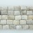 Flat Rectangle Fossil Coral 15x20mm 16"